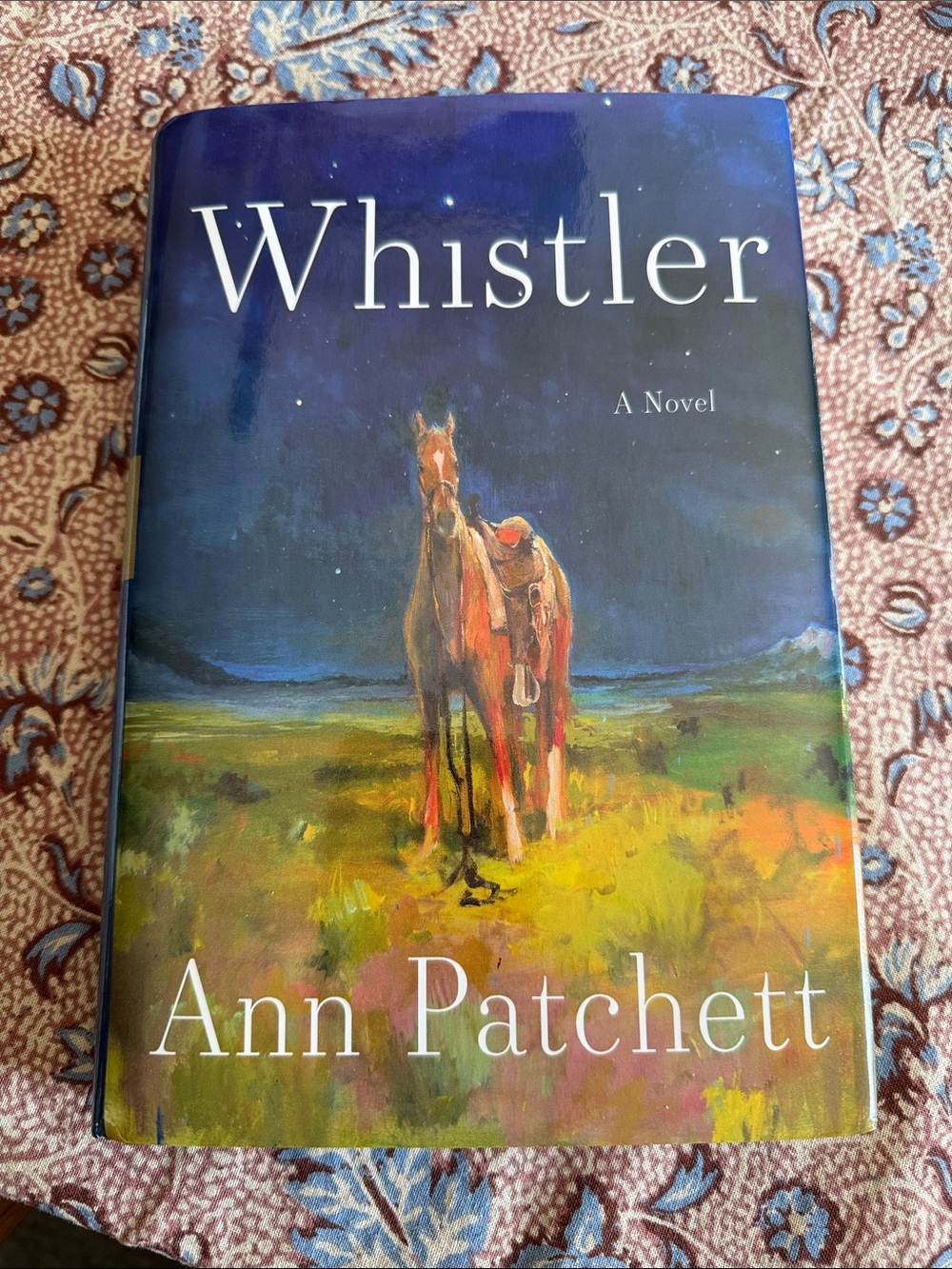 Whistler by Ann Patchett 1st Print hardback Book